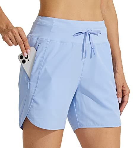Willit Women's Quick Dry Athletic Running Shorts 5" High Waisted Workout Hiking Global Recycled Standard

Willit Women's