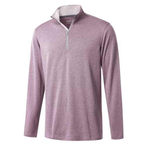 M MAELREG Quarter Zip Golf Pullover Men's Dry Fit Long Sleeve Performance Wicking Sweatshirt forMen