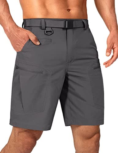 Men's Water Resistant Quick Dry Cargo Hiking Shorts for Hiking and Outdoor Activities
| Lightweight Breathable Mens Car