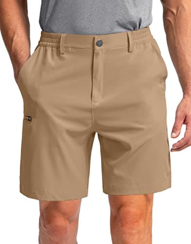 Pinkbomb Men's Quick Dry Golf Shorts with 6 Pockets for Hiking and Work
| Pinkbomb Men's Stretch Golf Shorts with 6 Poc