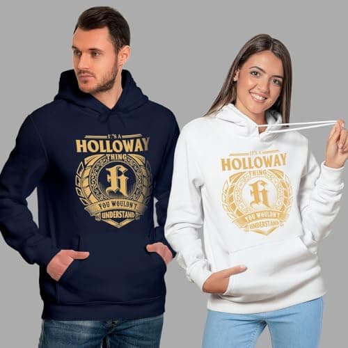 It's A Holloway Thing You Wouldn't Understand 68VX Tees Mens Gift Hoodie | Personalized Family Surname T-Shirt | Hollowa