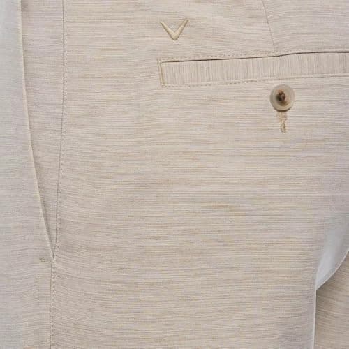 Callaway Men's Opti-Dri Moisture Wicking Stretch Shorts Regular Tan Size 34