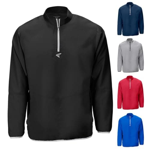 Easton Alpha Long Sleeve Cage Jacket for Adults and Youth | Versatile Protection | Multiple Color Options
