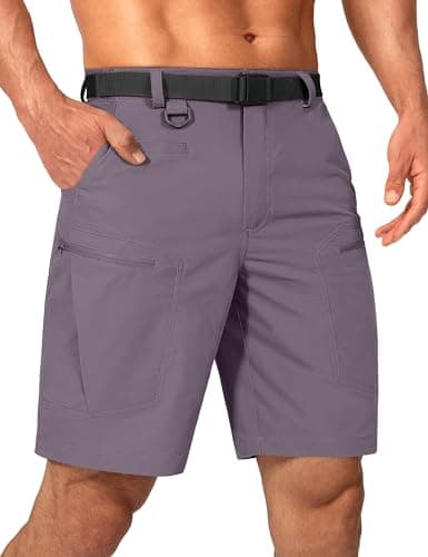 Men's Water Resistant Quick Dry Cargo Hiking Shorts for Hiking and Outdoor Activities
| Lightweight Breathable Mens Car