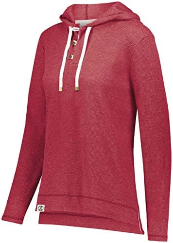 Holloway Women's Coast Hoodie + Warm + Active Outdoor Enthusiasts + Beach Volleyball + Breathable Technology + Medium Si