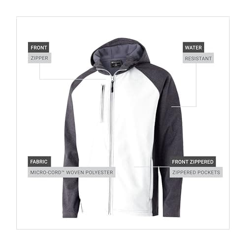 Holloway Men's Raiders Softshell Jacket for Outdoor Adventures
| Holloway Men's Raider Softshell Jacket with Windproof
