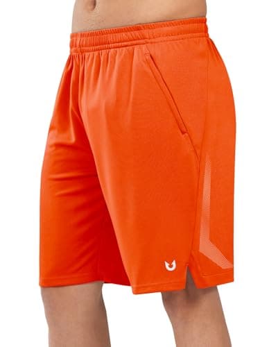 NORTHYARD Men's Athletic Quick Dry Lightweight Basketball Shorts with Zipper Pockets for Running and Gym
| NORTHYARD Me
