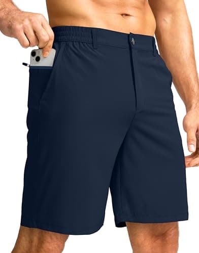 G Gradual Men's Lightweight Quick Dry Breathable Golf Shorts for Casual Work and Play
| G Gradual Men's Stretch 9" Golf