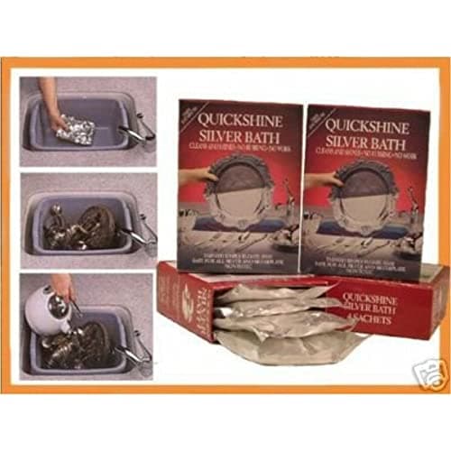 Quickshine Silver Clean And Shine Bath for Jewelry, Handmade Accessories, Daily Cleaning