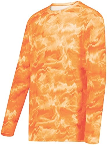 Holloway Men's Cotton-Touch Poly Cloud Long Sleeve Tee for Active Men in Casual Settings
| Holloway Men's Cotton-Touch