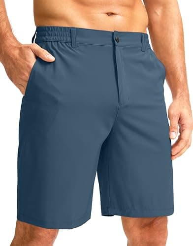 G Gradual Men's Lightweight Quick Dry Breathable Golf Shorts for Casual Work and Play
| G Gradual Men's Stretch 9" Golf