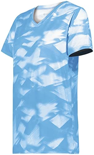 Holloway Women's Cotton-Touch Poly Tee + Comfort + Office Workers + Temperature Regulation + Unisex + Slim Fit + Sizes: