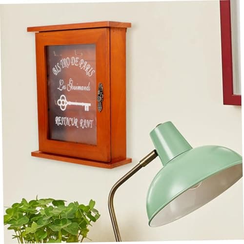 Angoily Large Hanging Boxes Key Holder Cabinet Vintage Woodsy Rustic Decor Home Accessories Home Decor Key Storage Cabin