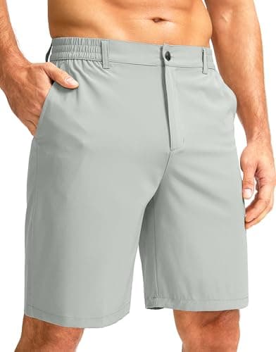 G Gradual Men's Lightweight Quick Dry Breathable Golf Shorts for Casual Work and Play
| G Gradual Men's Stretch 9" Golf