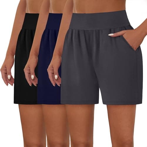 Neer 3 Pack Cotton Women's Athletic Shorts
| Neer Women's Athletic Shorts 5'' High Waisted
| Neer Women's Athletic Shor