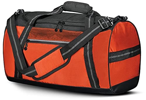 Holloway Sportswear Rivalry Duffel Bag for Men in Orange/Black  
Holloway Sportswear Rivalry Duffel Bag with Organizer P