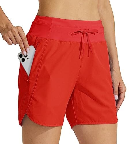 Willit Women's Quick Dry Athletic Running Shorts 5" High Waisted Workout Hiking Global Recycled Standard

Willit Women's