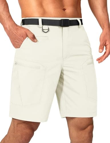 Men's Water Resistant Quick Dry Cargo Hiking Shorts for Hiking and Outdoor Activities
| Lightweight Breathable Mens Car