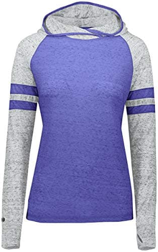 Holloway Women's Advocate Hoodie + Warm + Casual Wear + Comfortable Fit + Stretch Fabric + 95% Polyester, 5% Spandex + W