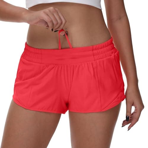 MCEDAR Women's Running Shorts Low Waisted Quick Dry Lightweight Gym Athletic Sports Shorts
| MCEDAR Women's Running Sho