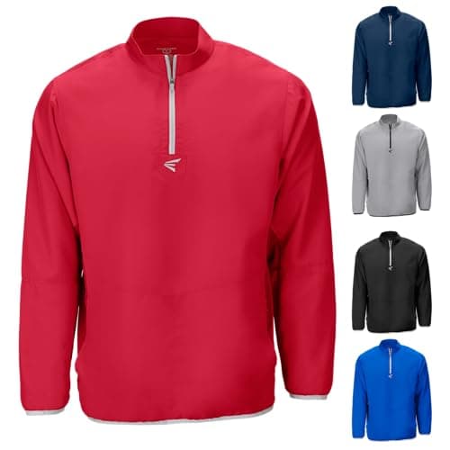 Easton Alpha Long Sleeve Cage Jacket for Adults and Youth | Versatile Protection | Multiple Color Options