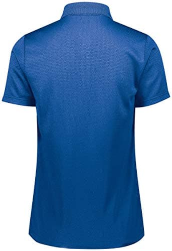 Holloway Sportswear Women's Prism Polo Shirt XS Royal: Ultra Moisture Wicking, Breathable Fabric for Fitness Enthusiasts