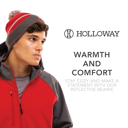 Holloway Reflective Beanie for Outdoor Activities in Cold Weather
| Holloway Reflective Beanie - Warm and Visible Winte