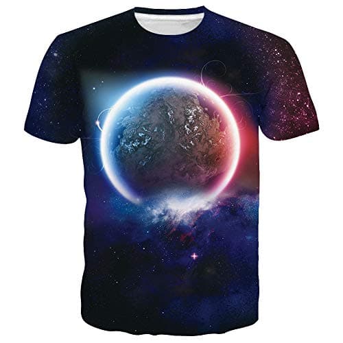 SYAIMN Unisex 3D Pattern Printed Short Sleeve T-Shirts for Casual Wear
| SYAIMN Unisex 3D Pattern Printed Short Sleeve
