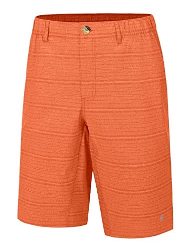 Little Donkey Andy Men’s UPF 50 Stretch Bermuda Shorts for Casual Golf