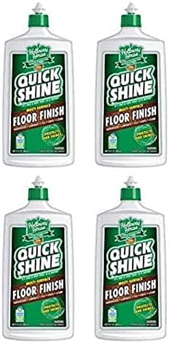 Quick Shine Floor Finish, Water-Based 27 fl oz (Pack of 4) for Commercial Use
| Quick Shine Floor Finish, 27 fl oz (Pac