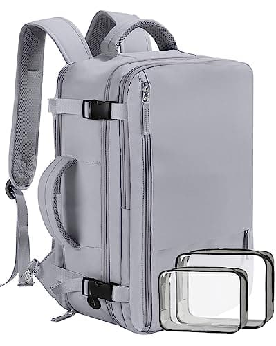 Black Large Carry On Backpack for Men and Women suitable for Business, Work, Gym, and Weekender Trips
| Black Personal