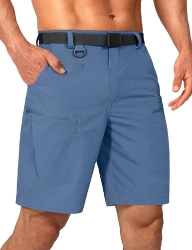 Men's Water Resistant Quick Dry Cargo Hiking Shorts for Hiking and Outdoor Activities
| Lightweight Breathable Mens Car
