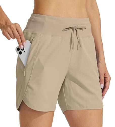 Willit Women's Quick Dry Athletic Running Shorts 5" High Waisted Workout Hiking Global Recycled Standard

Willit Women's