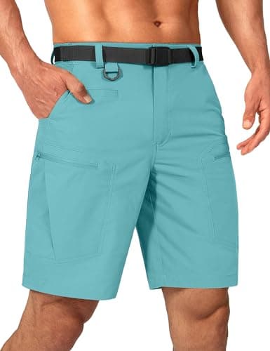 Men's Water Resistant Quick Dry Cargo Hiking Shorts for Hiking and Outdoor Activities
| Lightweight Breathable Mens Car