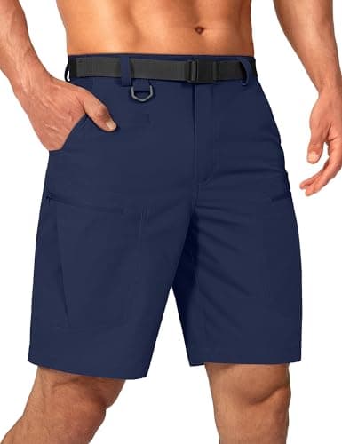 Men's Water Resistant Quick Dry Cargo Hiking Shorts for Hiking and Outdoor Activities
| Lightweight Breathable Mens Car