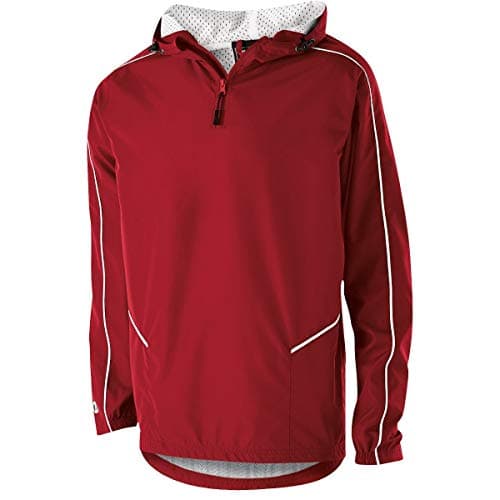 Holloway Men's 229016 Hooded Fleece Jacket for Winter Sports Warmth and Comfort