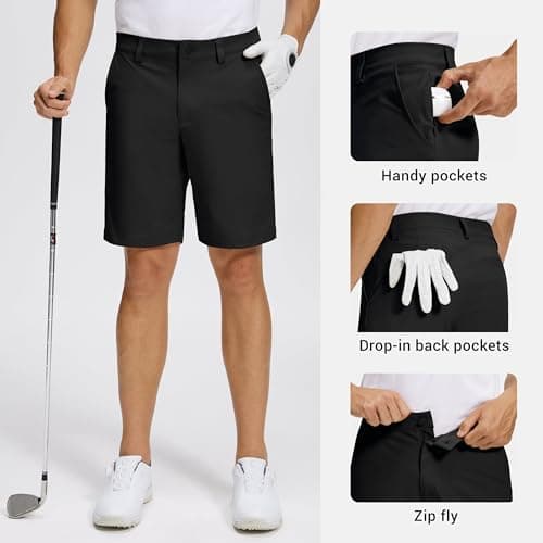Willit Men's Quick Dry Golf Shorts for Golf and Casual Wear
| Willit Men's Stretch Work Dress Shorts with Pockets
| Wil