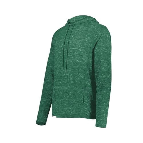 Holloway Men's Warm Monterey Hoodie for Outdoor ActivitiesHeat Retaining Fleece Hoodie, Men's Large, Black, Winter Gear,