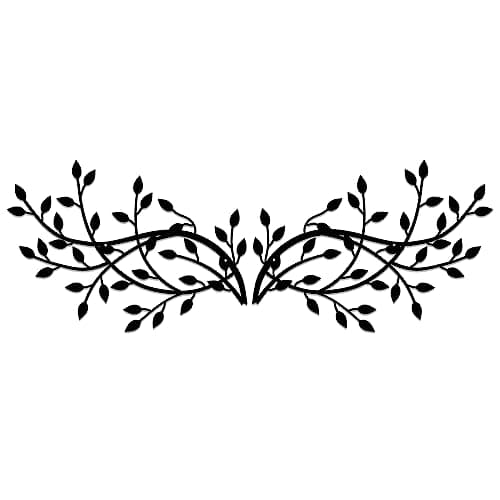 DUOOLN Metal Scroll Wall Decor for Modern Living Room and Bedroom
| Arched Iron Vine Wall Decor Art for Indoor and Outd