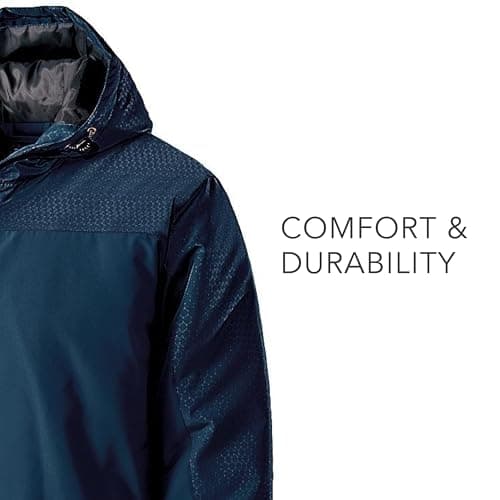 Holloway Bionic Hooded Jacket for Men - All-weather Athlete and Team Wear - Moisture Wicking, Windproof, and Thermoregul