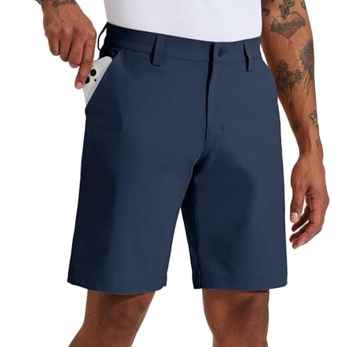 Willit Men's Quick Dry Golf Shorts for Hiking and Casual Wear with Pockets
| Willit Men's Stretch Work Dress Shorts Glo
