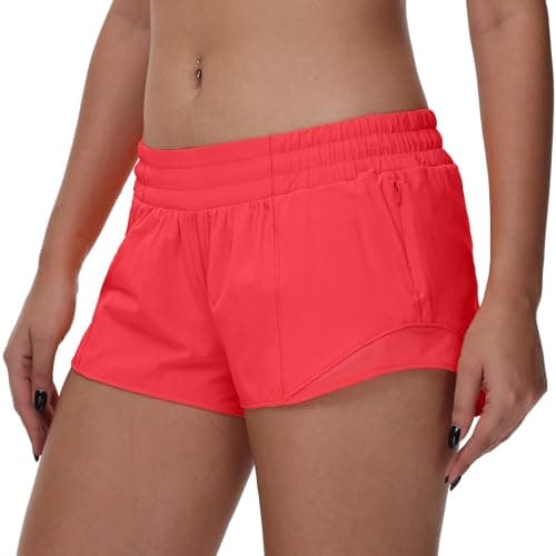 MCEDAR Women's Running Shorts Low Waisted Quick Dry Lightweight Gym Athletic Sports Shorts
| MCEDAR Women's Running Sho