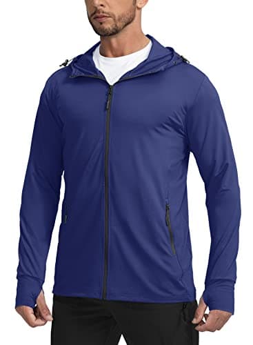 Men's UPF 50+ Light Jacket for Hiking Sun Protection
| Men's Full Zip Sun Protection Hoodie for Fishing
| Men's Long Sl