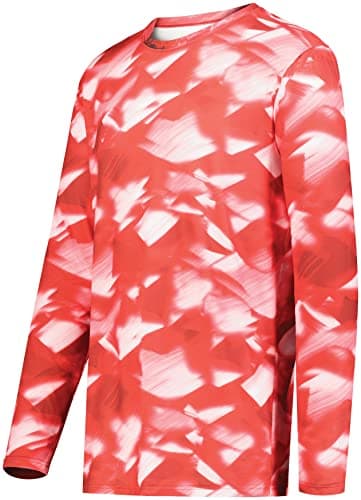 Holloway Men's Cotton-Touch Poly Cloud Long Sleeve Tee for Active Men in Casual Settings
| Holloway Men's Cotton-Touch