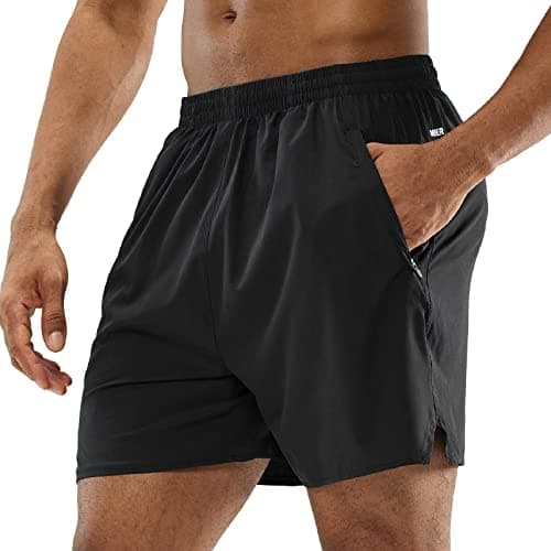 MIER Men's Quick Dry Workout Running Shorts for Active Use
| Lightweight Breathable MIER Men's Running Shorts Perfect f