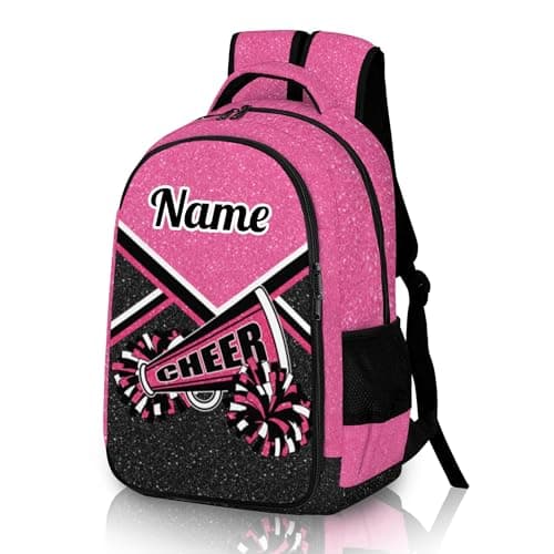 Personalized Name Cheer Backpack for Women
| Custom Cheerleading Backpack in Wine Red
| Customize Your Own Cheerleader