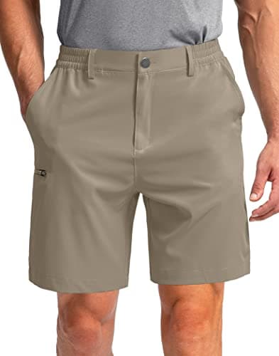 Pinkbomb Men's Quick Dry Golf Shorts with 6 Pockets for Hiking and Work
| Pinkbomb Men's Stretch Golf Shorts with 6 Poc