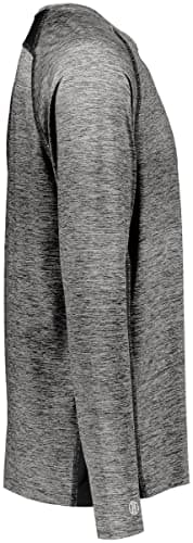 Holloway Men's Sportswear Electrify Powered by Coolcore Breathable Long Sleeve Tee for Active Men during Summer Sports