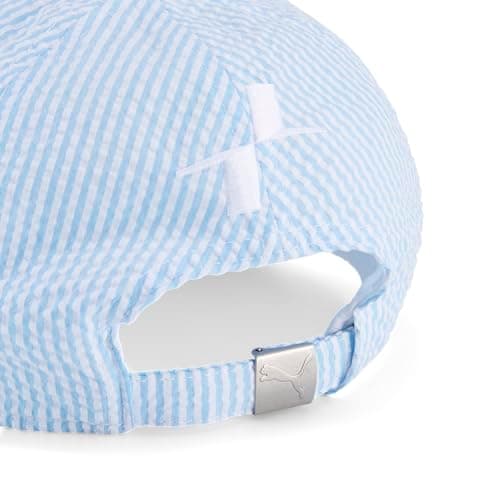 PUMA Scuderia Ferrari F1 Charles Leclerc Monaco 2025 Special Edition Hat - White - One Size Fits Most Summer Party Hat