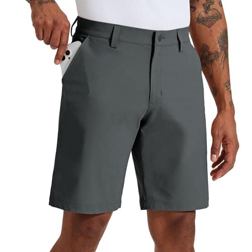 Willit Men's Quick Dry Golf Shorts for Hiking and Casual Wear with Pockets
| Willit Men's Stretch Work Dress Shorts Glo